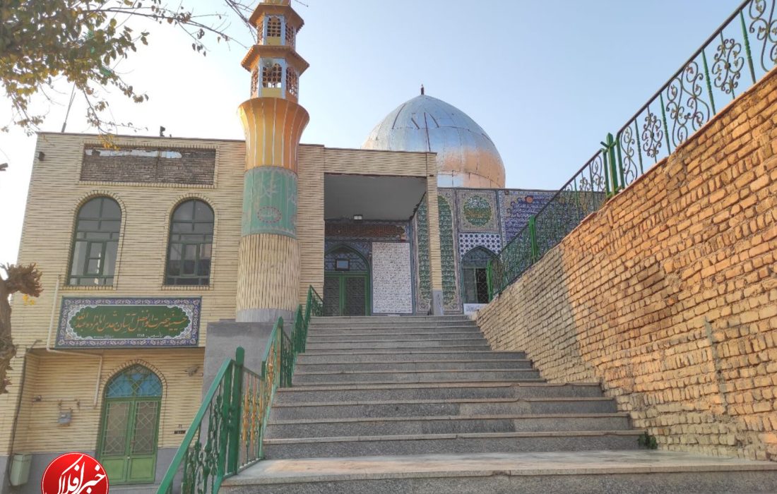 آرامش زمستانی در امامزاده عبدالله خرم‌آباد