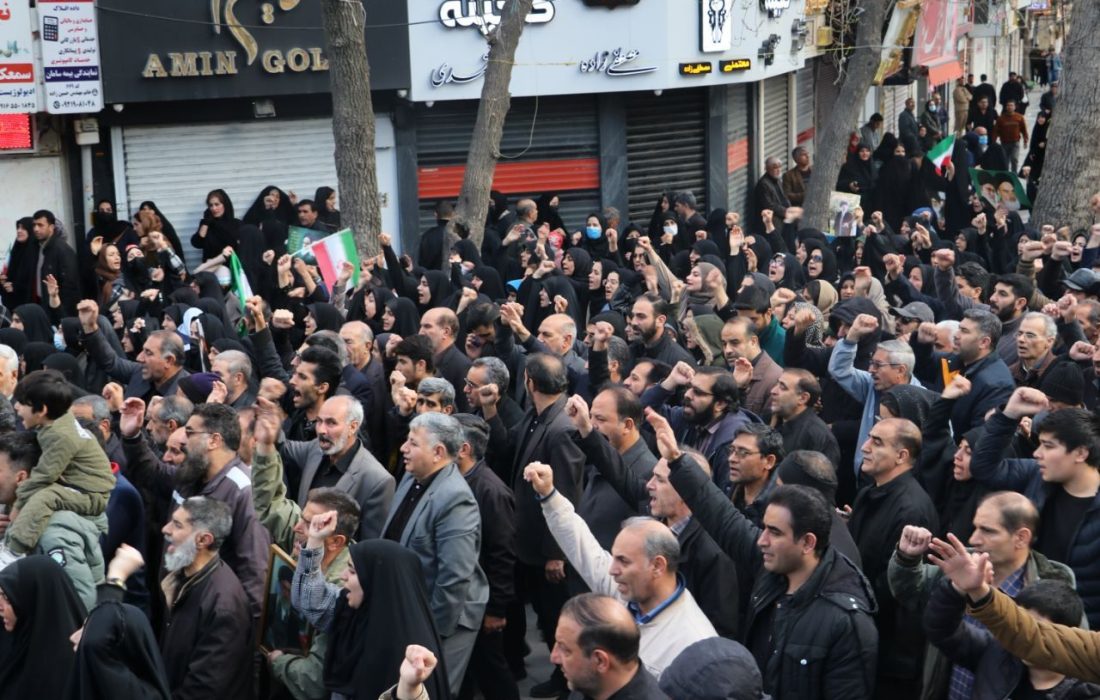 خرم‌آباد غرق در ماتم رهبر انقلاب