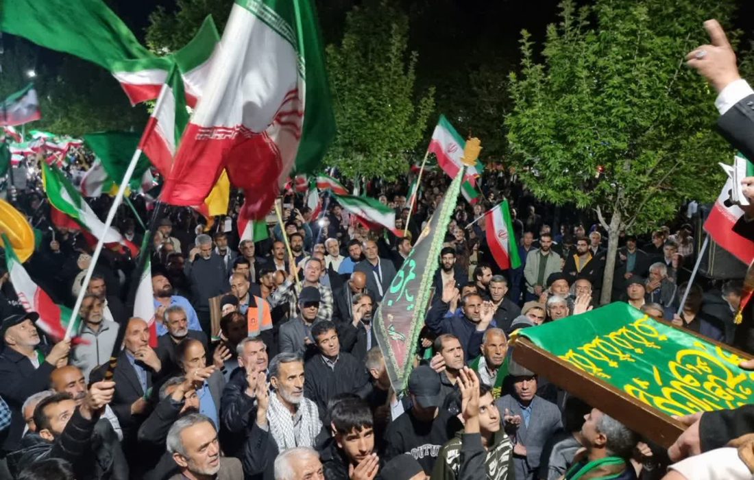 پرچم امام رضا (ع) مهمان جان فداها در خرمآباد شد