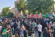 خیابان انقلاب خرم‌آباد میزبان عاشقان ولایت