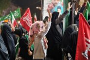 پرچم‌داری کودکان خرم‌آباد در شب‌های انقلاب